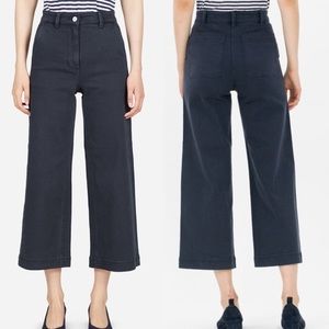 Everlane Wide Leg Crop Pants